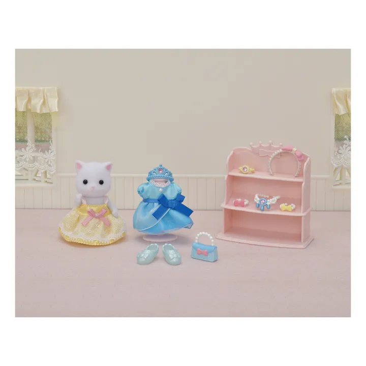 Sylvanian Families La Fille chat persan et sa panoplie de princesse