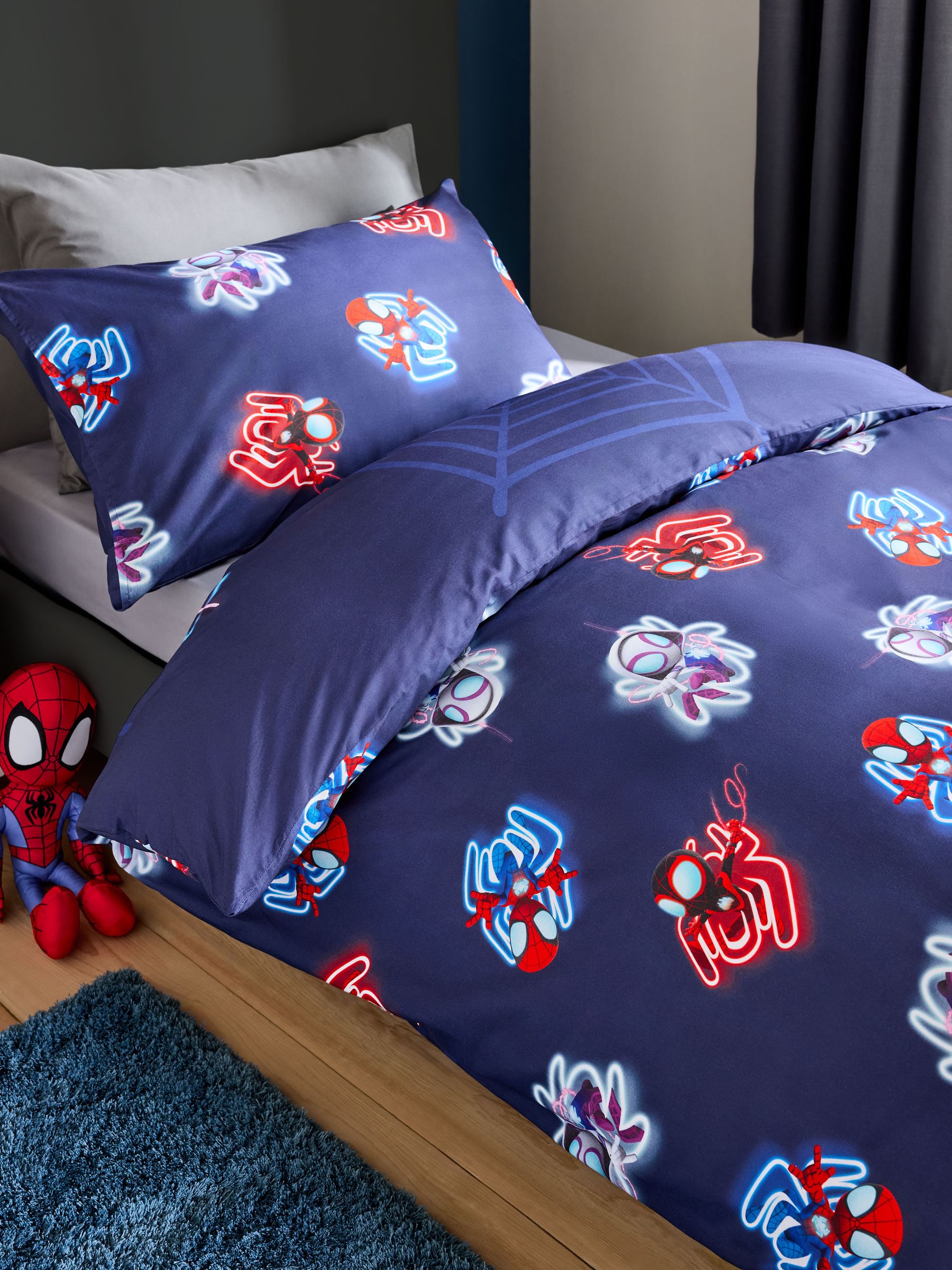 Spidey and Friends dekbedovertrek en kussensloop
