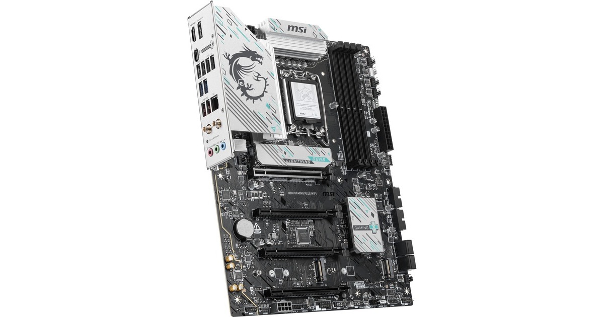 MSIB860 GAMING PLUS WIFI socket 1851 moederbord  (RAID, 5Gb-LAN, Wi-Fi 7, BT, Sound, ATX)