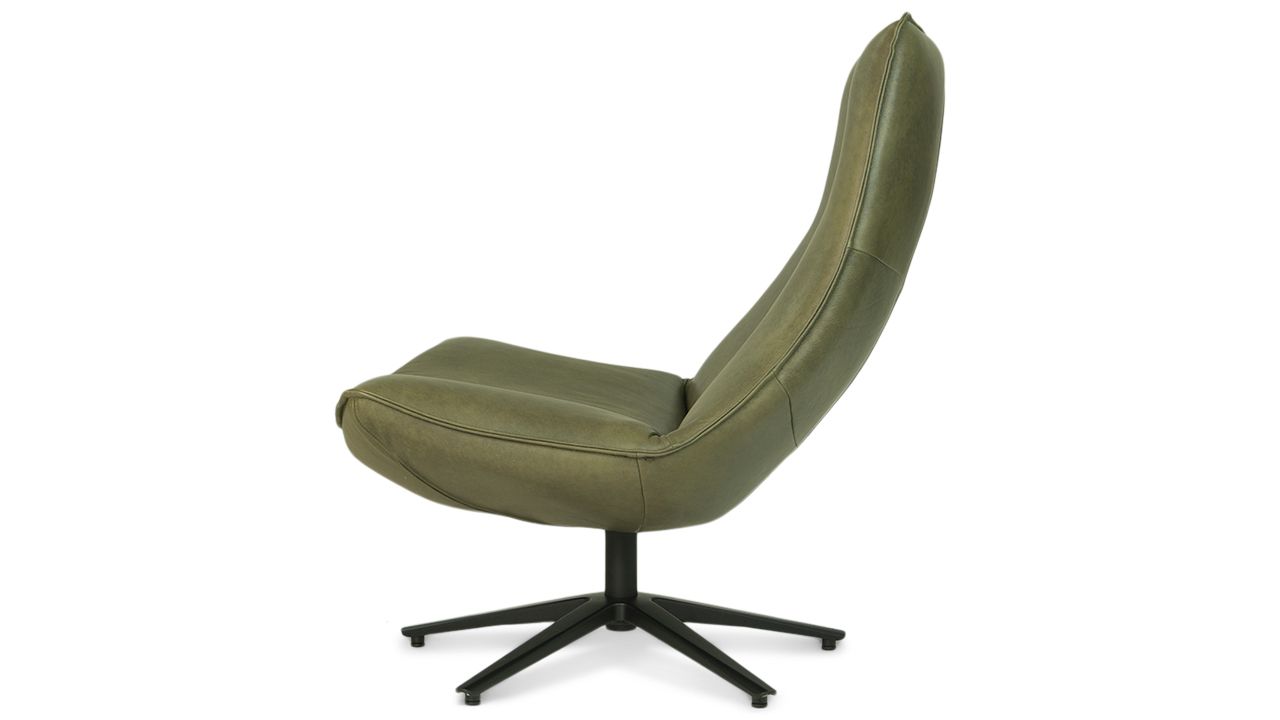 Draaifauteuil Menno B83 x D83 x H96 cm