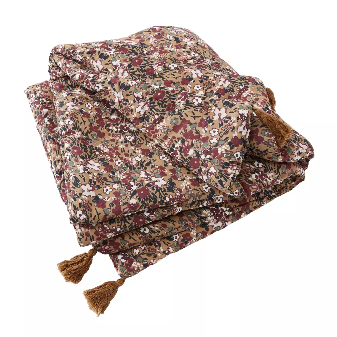 Edredon gaze de coton (90 x 200 cm) Constance Camel