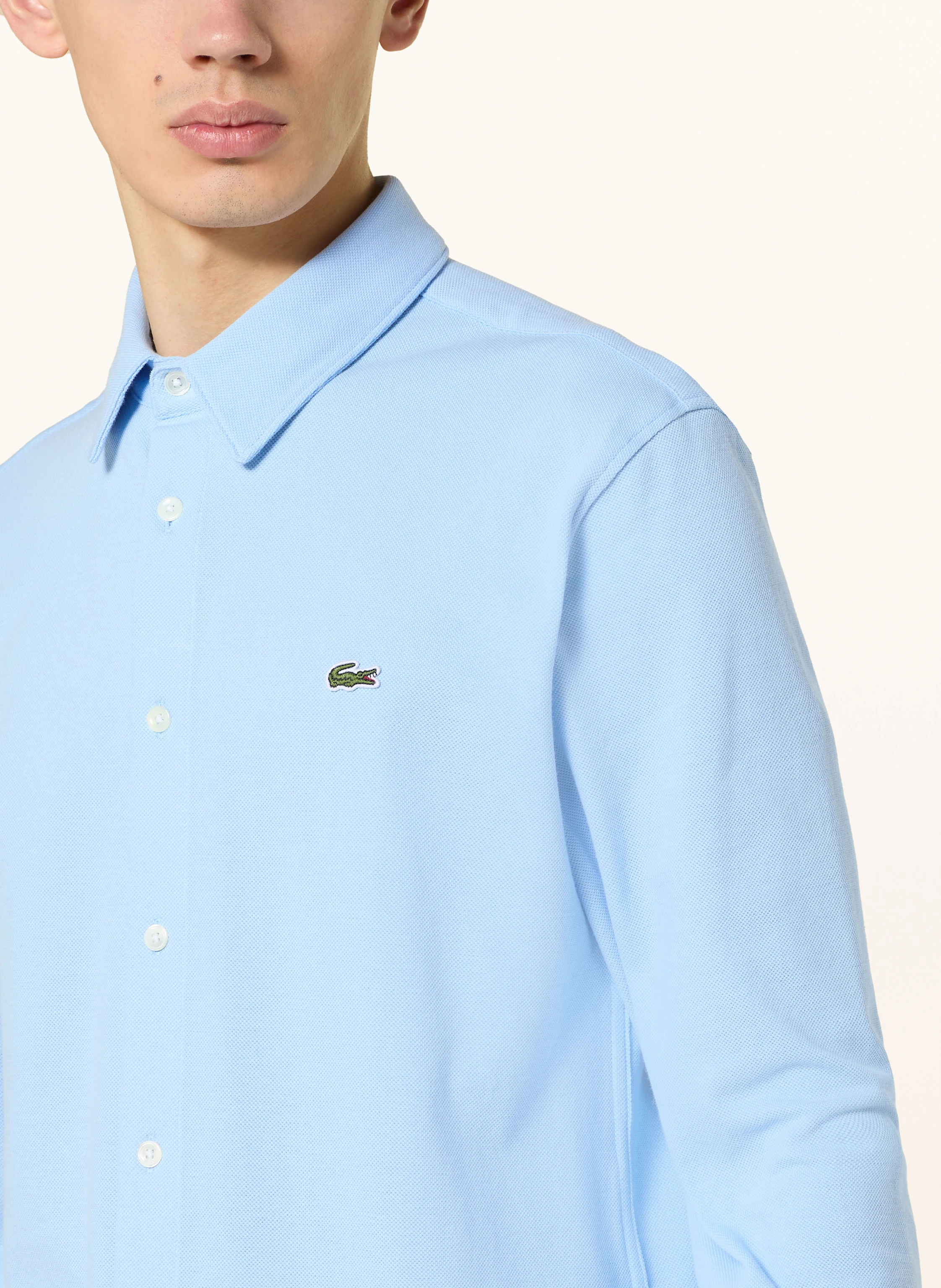 LACOSTE Piqué-Hemd Slim Fit