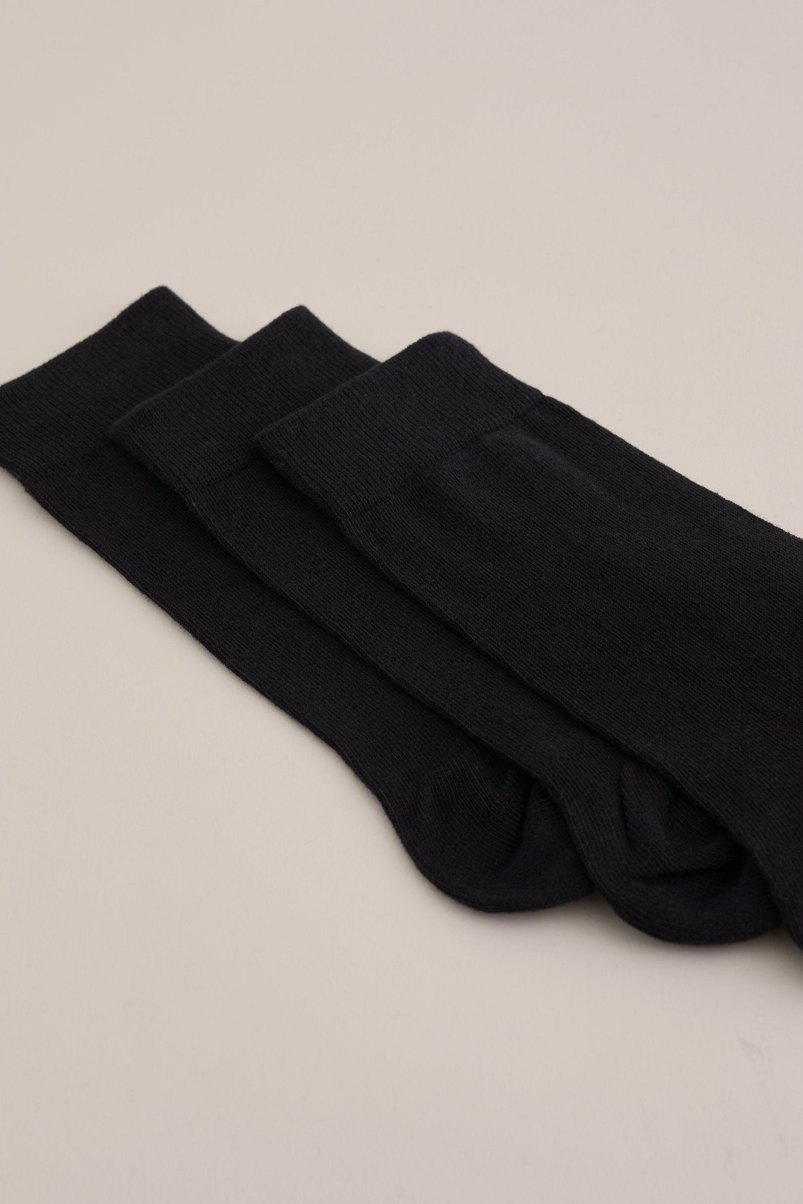 sokken, 3-pack WE Fashion Zwart