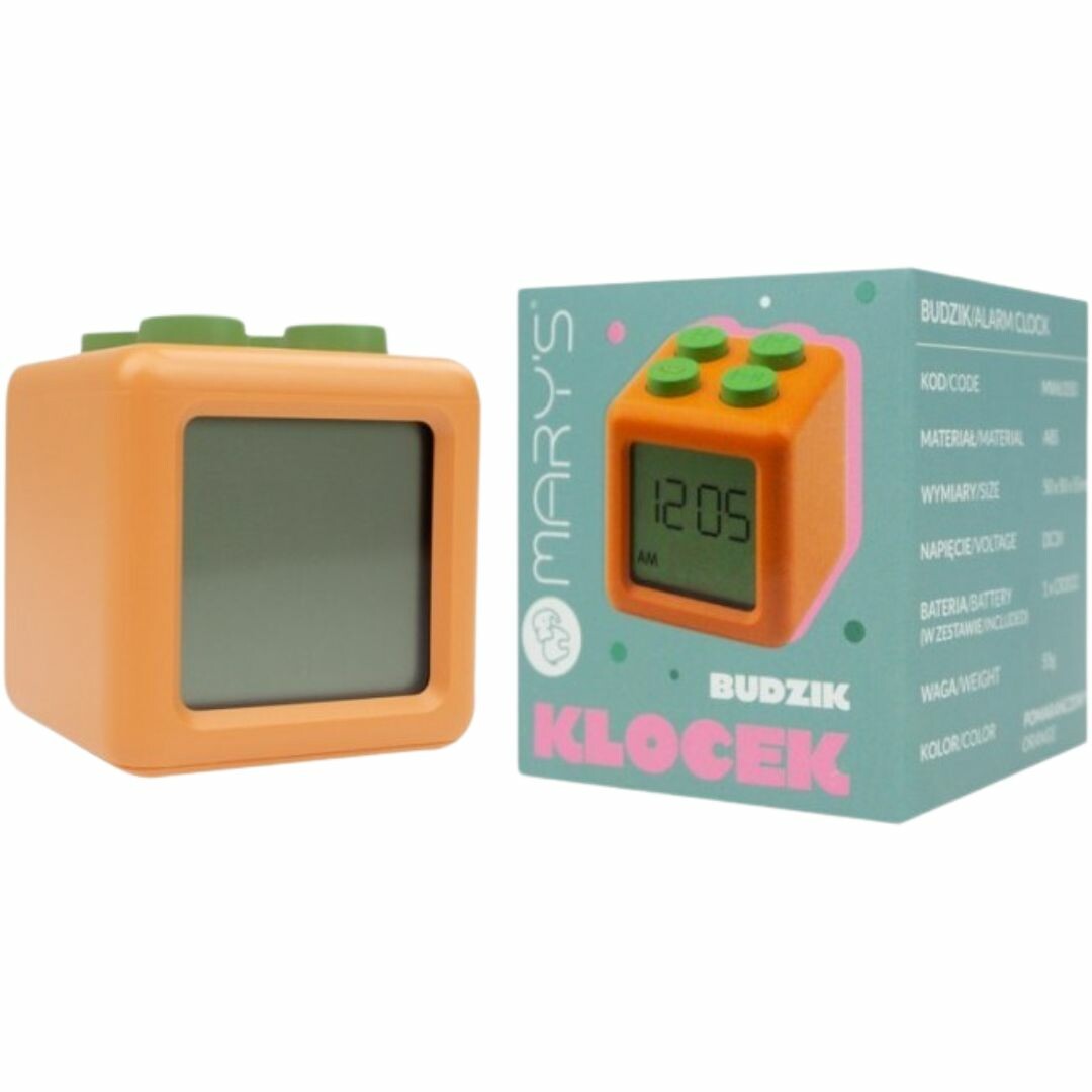 Mary's wekker blok - oranje