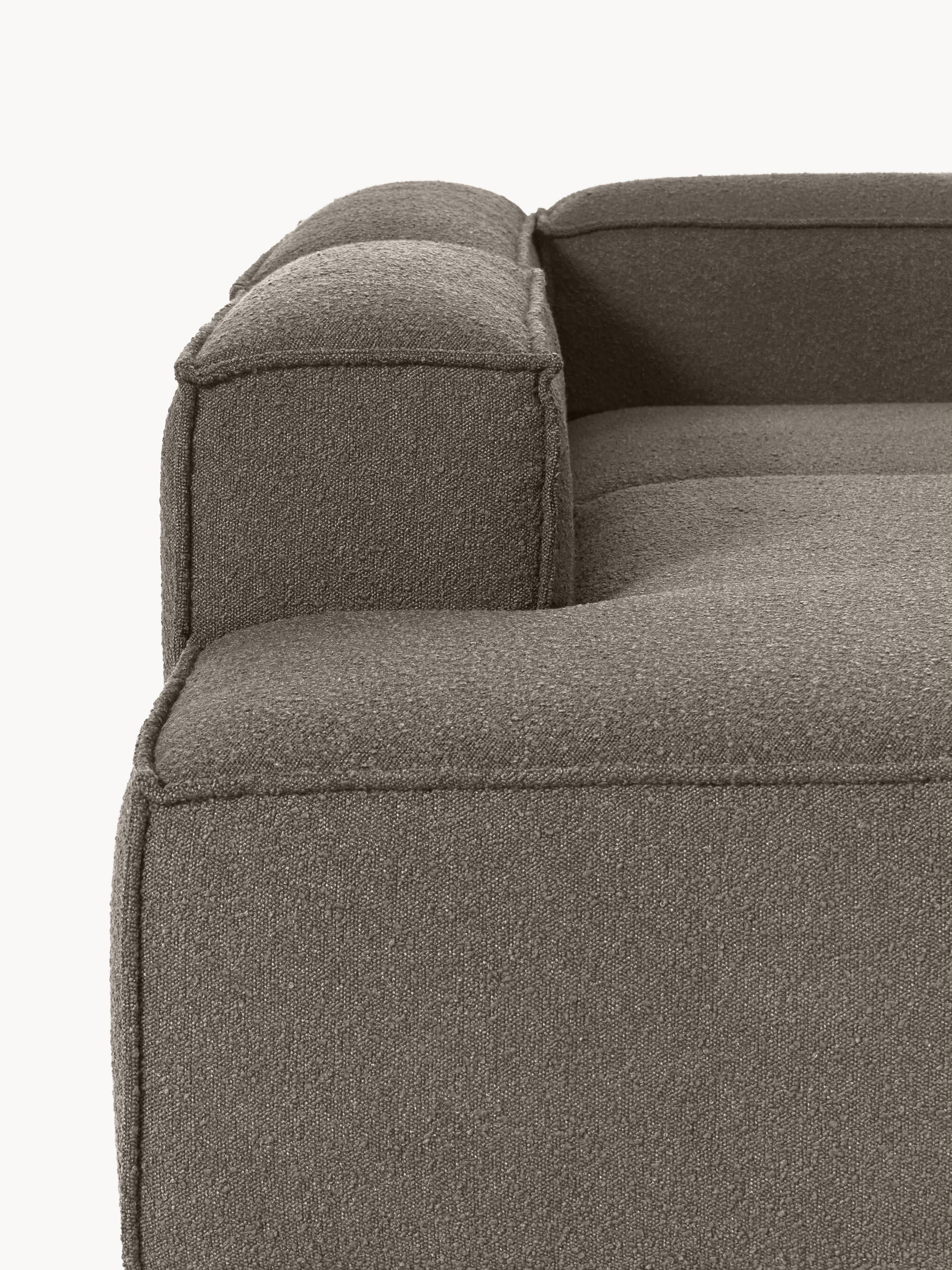 Modulaire U-bank Lennon uit bouclé