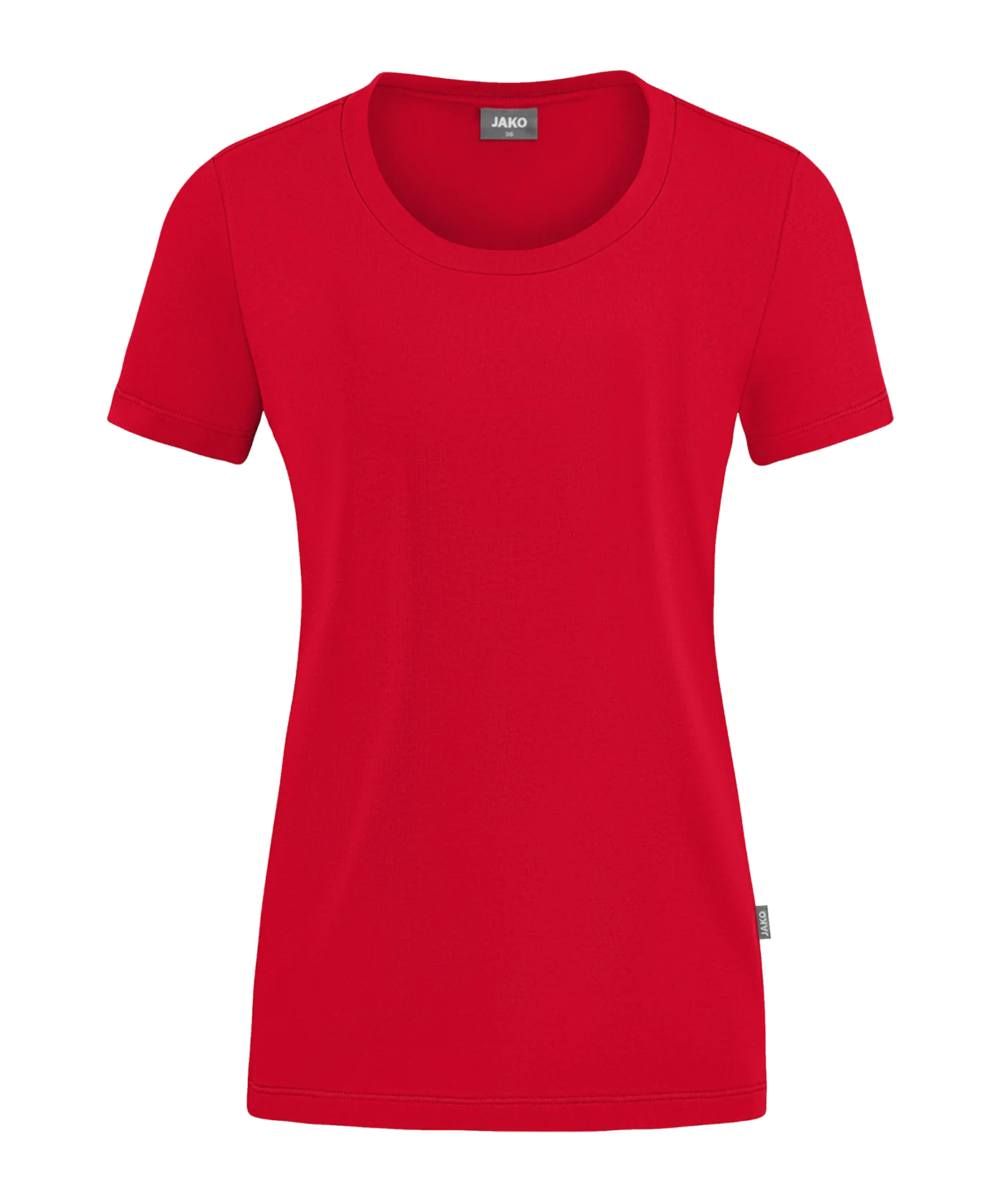 JAKO Organic Stretch T-Shirt Damen Rot F100