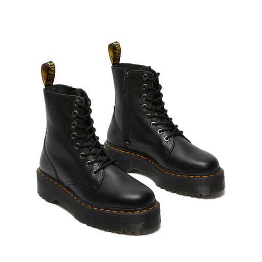 Dr. Martens Jadon III Pisa Platform Støvler, Black Pisa, 39