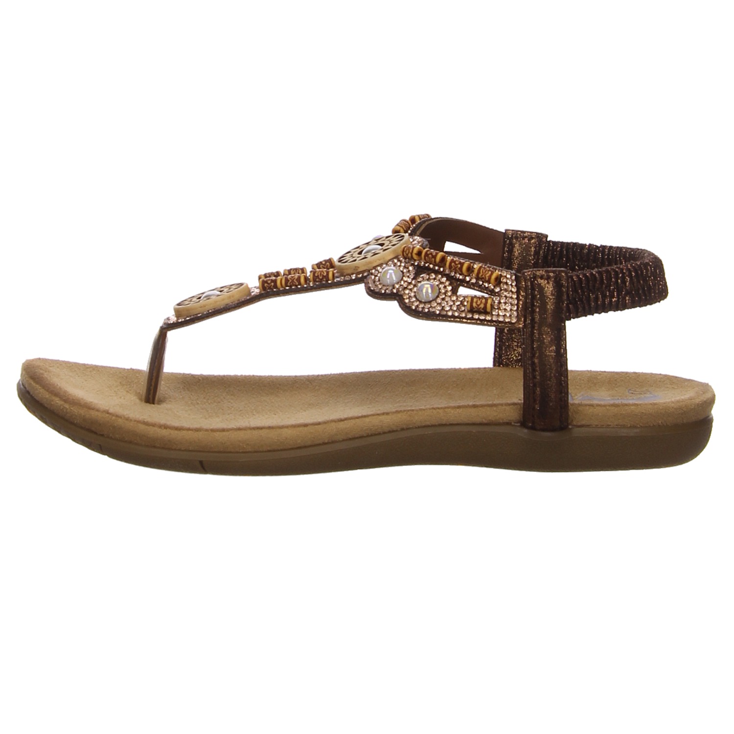 2 Go Shoes Sandale gold gold/silber/bronce