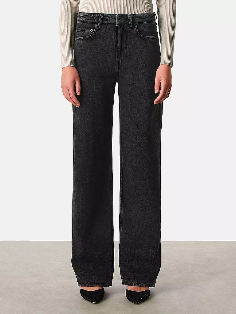 DRYKORN Jeans Wide Leg MEDLEY schwarz