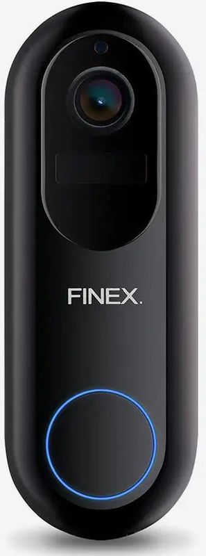 Finex - Video Deurbel V2 - Slimme Deurbel - Met WiFi-verbinding - 155 graden Kijkhoek