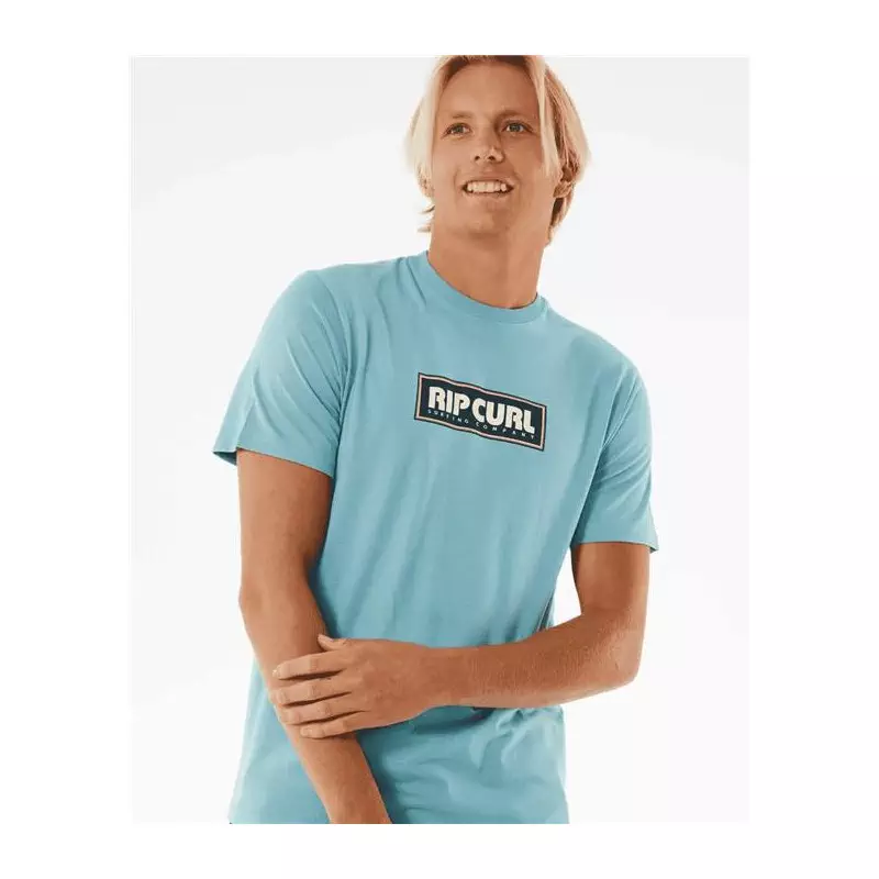 Teeshirt RIPCURL Big Mumma Icon Tee Dusty Blue S