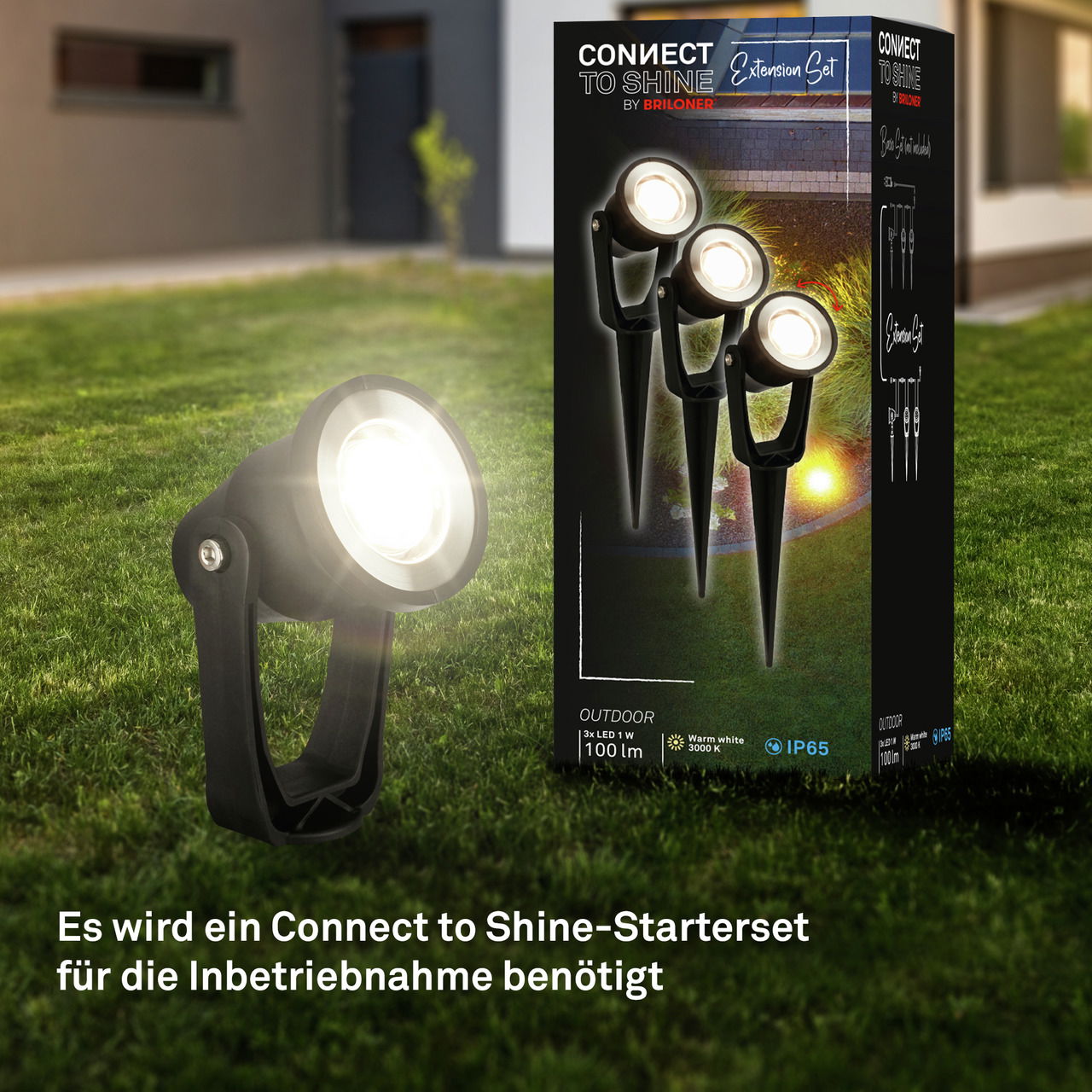 Briloner Erdspieß Spot Verlängerungsset GARTENSYSTEM