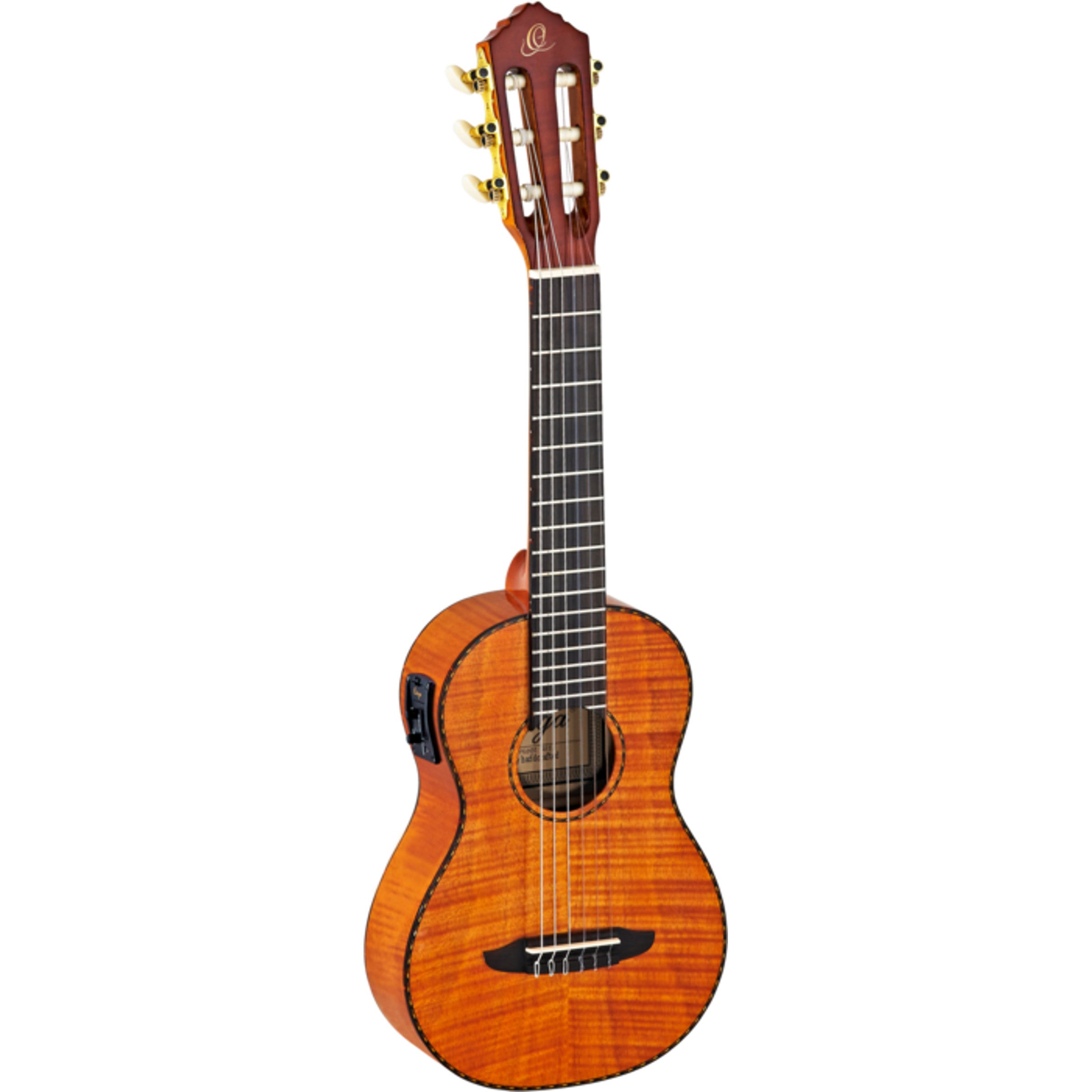 Ortega Tiger Series RGLE18FMH Guitarlele met gigbag