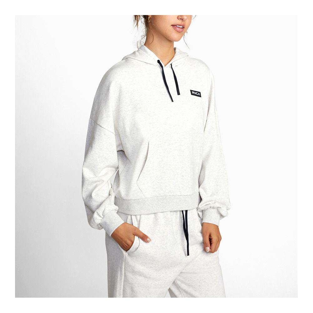 Rvca VA ESSENTIAL - Sweat Femme snow marle