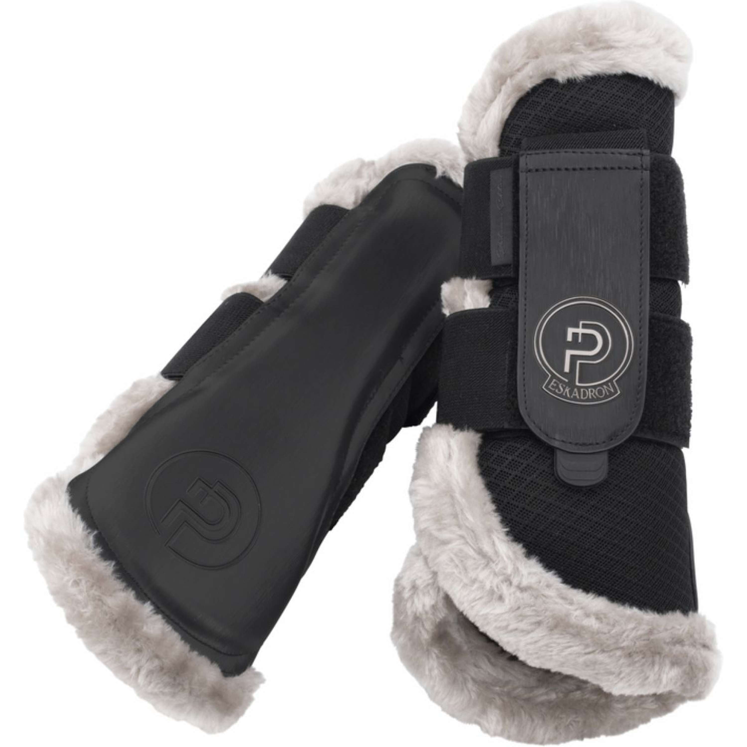Eskadron Beenbeschermers Mesh Faux Fur Platinum '25 Zwart