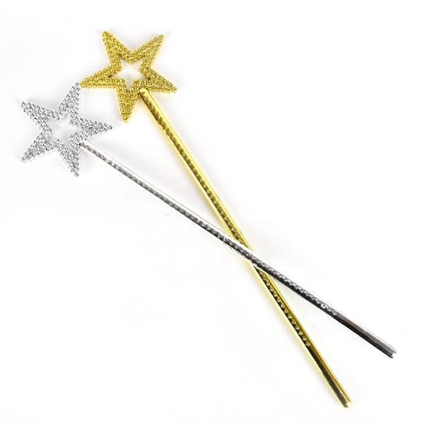 Tryllestav / Tryllestav med Stjerne – Glitter