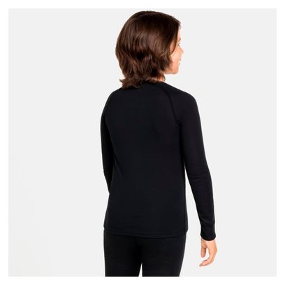 Maillot Manches Longues Enfant Odlo Active Warm Eco Noir