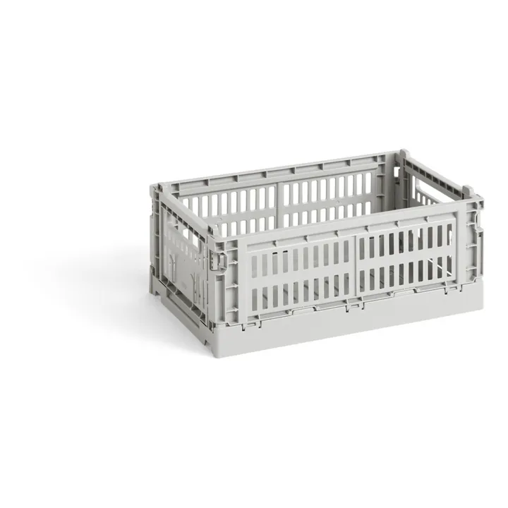 Hay Cagette pliable 100% recyclée | Gris clair
