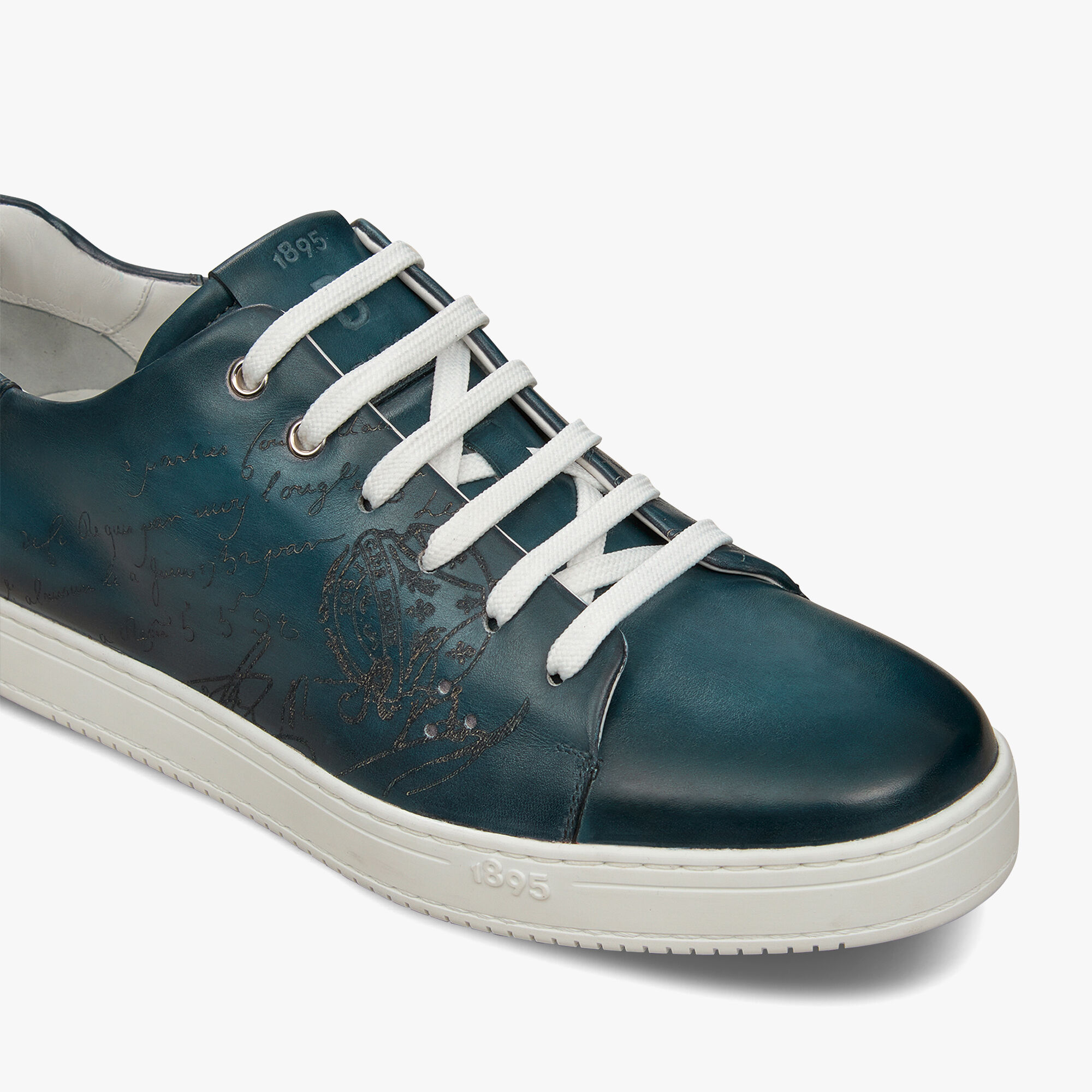 Sneaker Playtime En Cuir Scritto