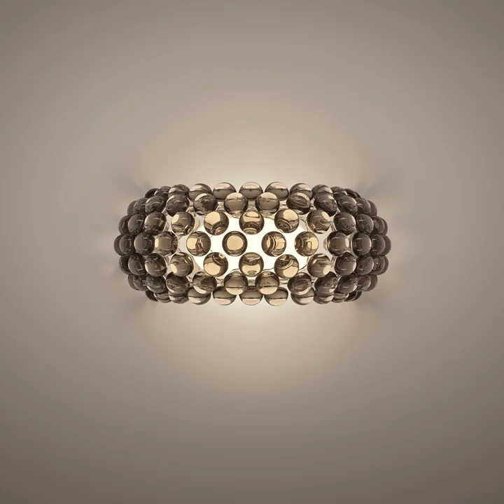 Foscarini - Caboche Plus media Wandleuchte, transparent
