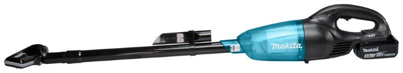 Makita DCL180RTB 18V Steelstofzuiger zwart  (1x 5.0 Ah) accu en snellader
