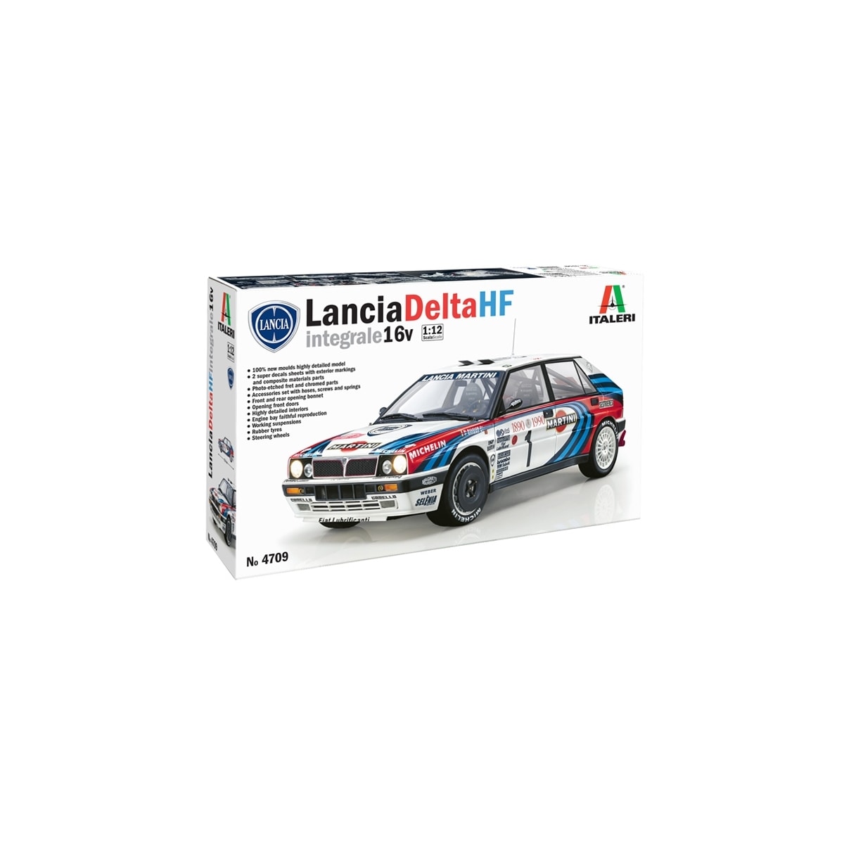 ITALERI 1:12 - Lancia Delta HF integrale 16v