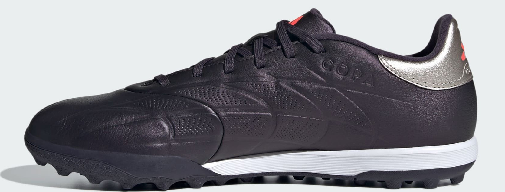 Copa Pure II League TF Herre Aurora Black/Platinum Metallic/Turbo
