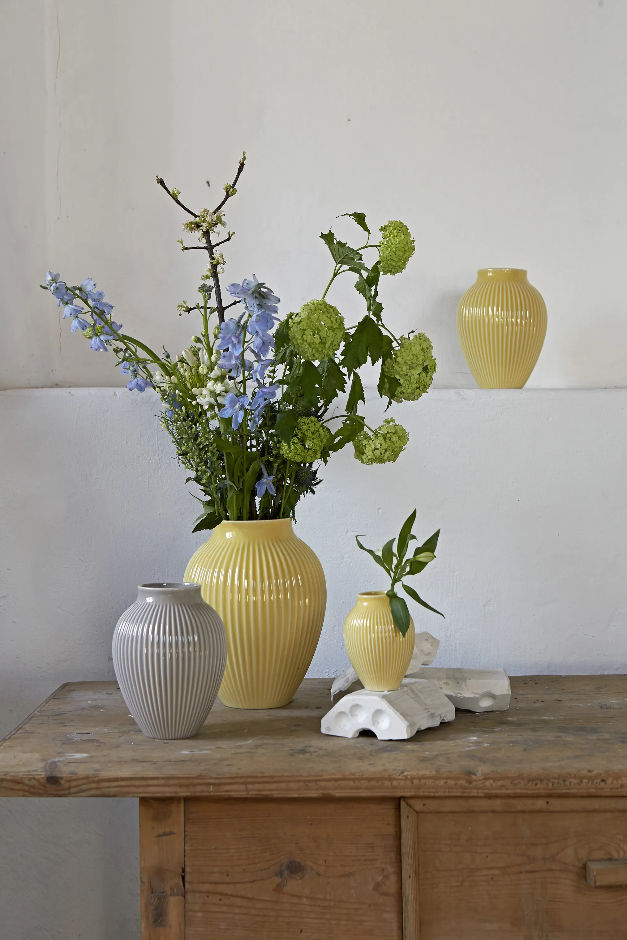 Knabstrup Keramik Riller Vase