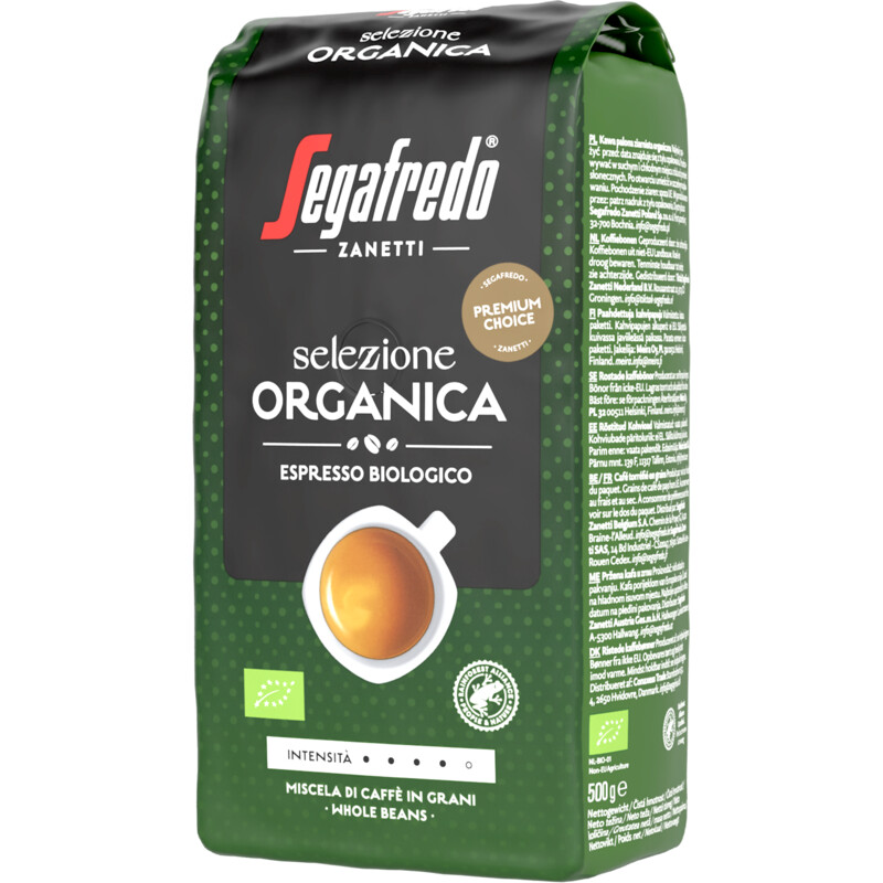 Segafredo Selezione organica espresso bonen