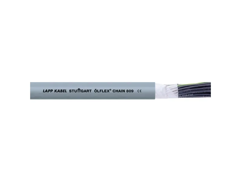 Lapp ÖLFLEX CHAIN 809, 100 m, Blå, PVC, 29 kg/km, 72 kg/km, 4000 V
