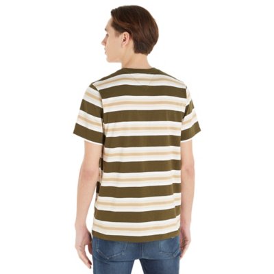 Tee-shirt à manches courtes homme Tjm Reg Flag Stripe TOMMY HILFIGER