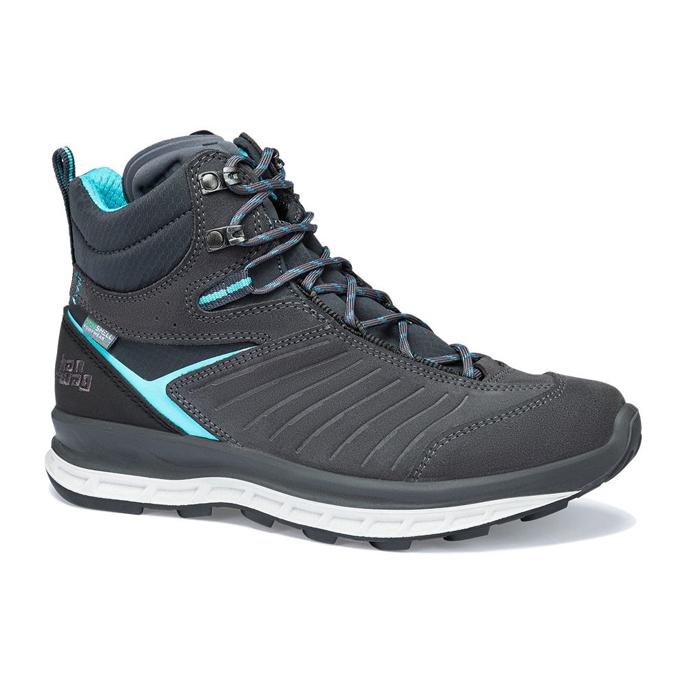 Hanwag BLUERIDGE ES - Chaussures randonné Femme asphalt/ocean