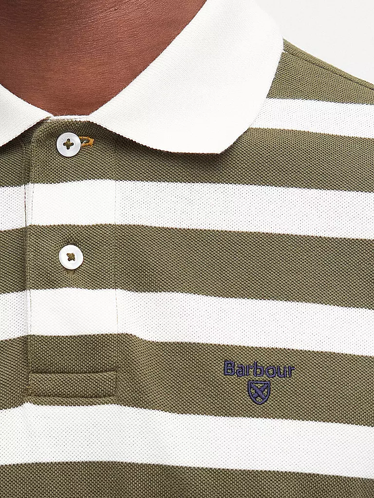 BARBOUR Poloshirt grün