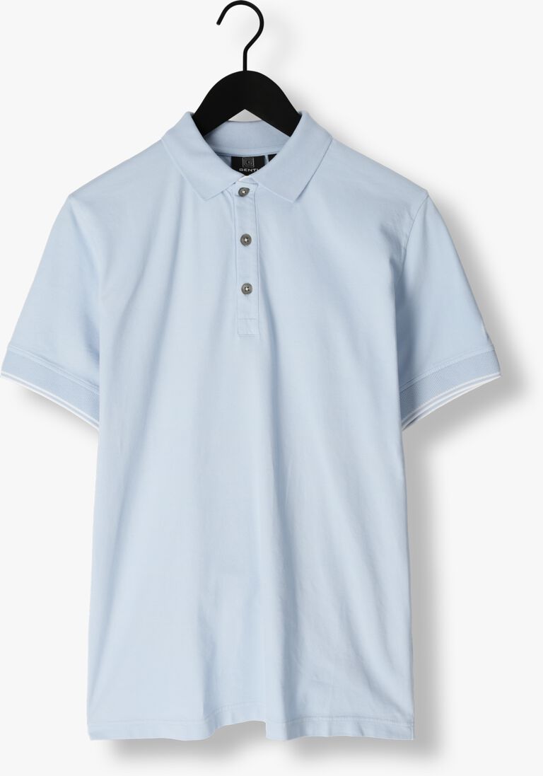 GENTI lichtblauwe genti polo j9034-1212