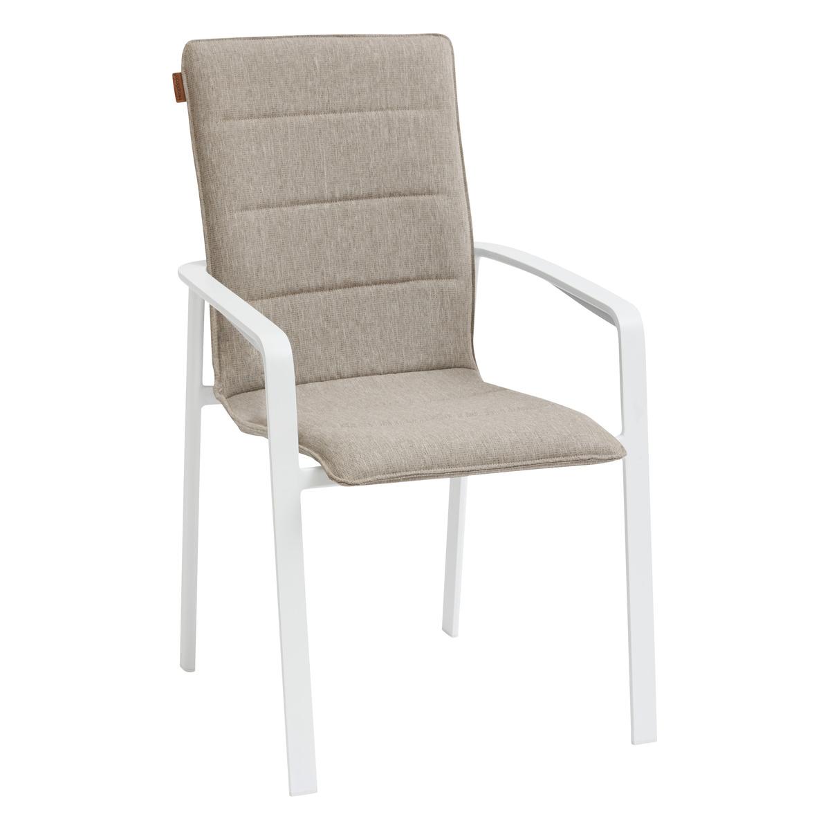 FAUTEUIL DIESE BADIANE BLANC