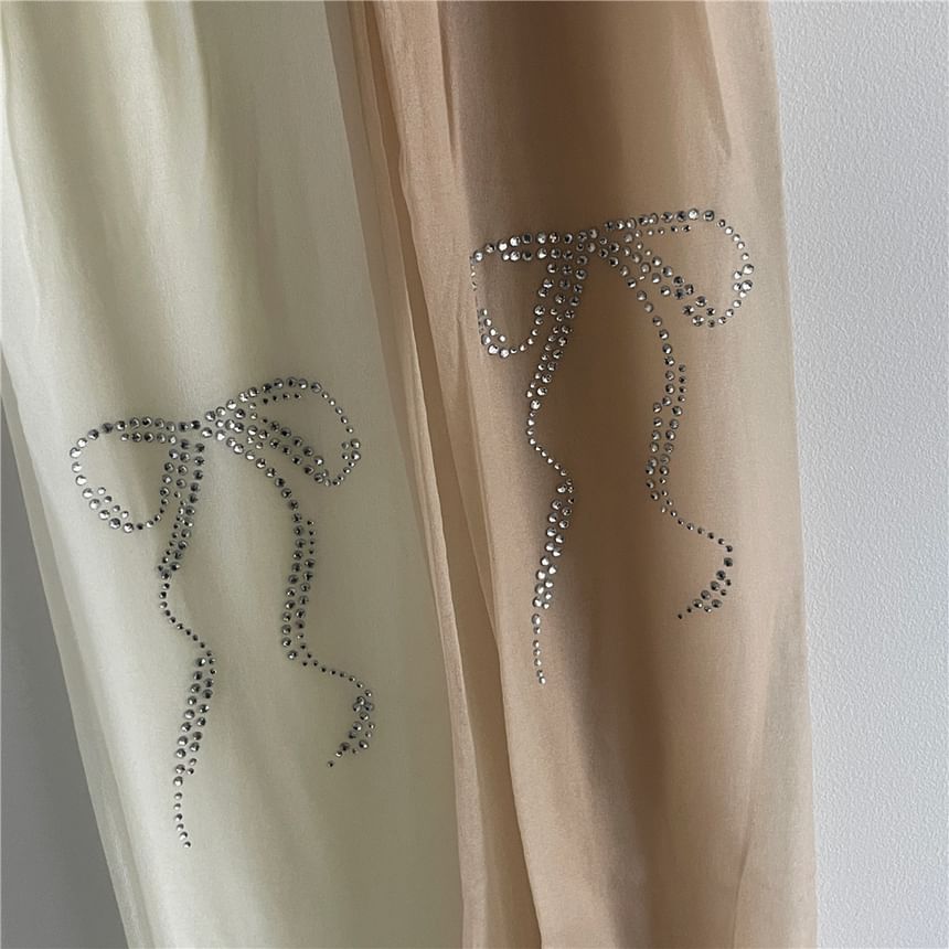 Kuromori - Strass Strik Panty