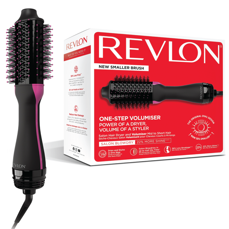 Revlon - Airstyler Volumizer Professional Mid/Short Hair - Krøllejern
