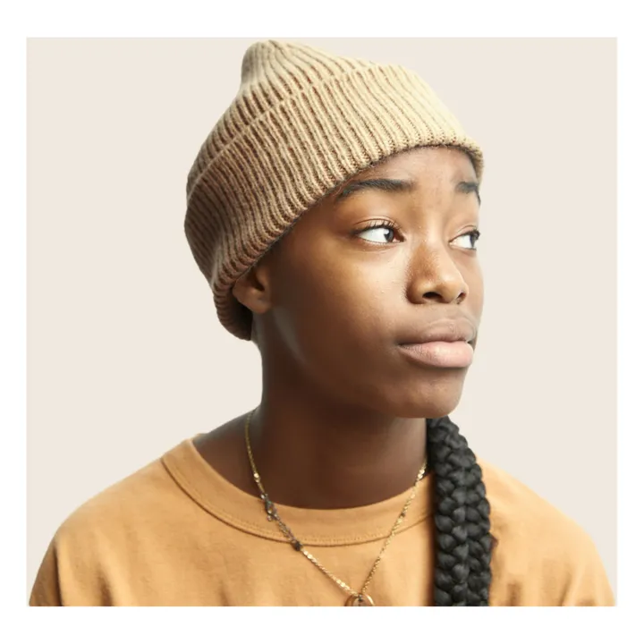 Le Bonnet Amsterdam Bonnet Laine et Angora | Sable