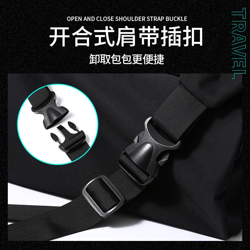 Wavecho - Effen waterdichte crossbodytas