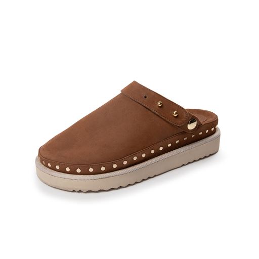 Copenhagen Shoes Live And Smile Mules, New Cognac, 40