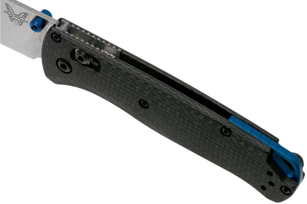 Benchmade Bugout 535-3 Carbonfiber, CPM S90V, zakmes