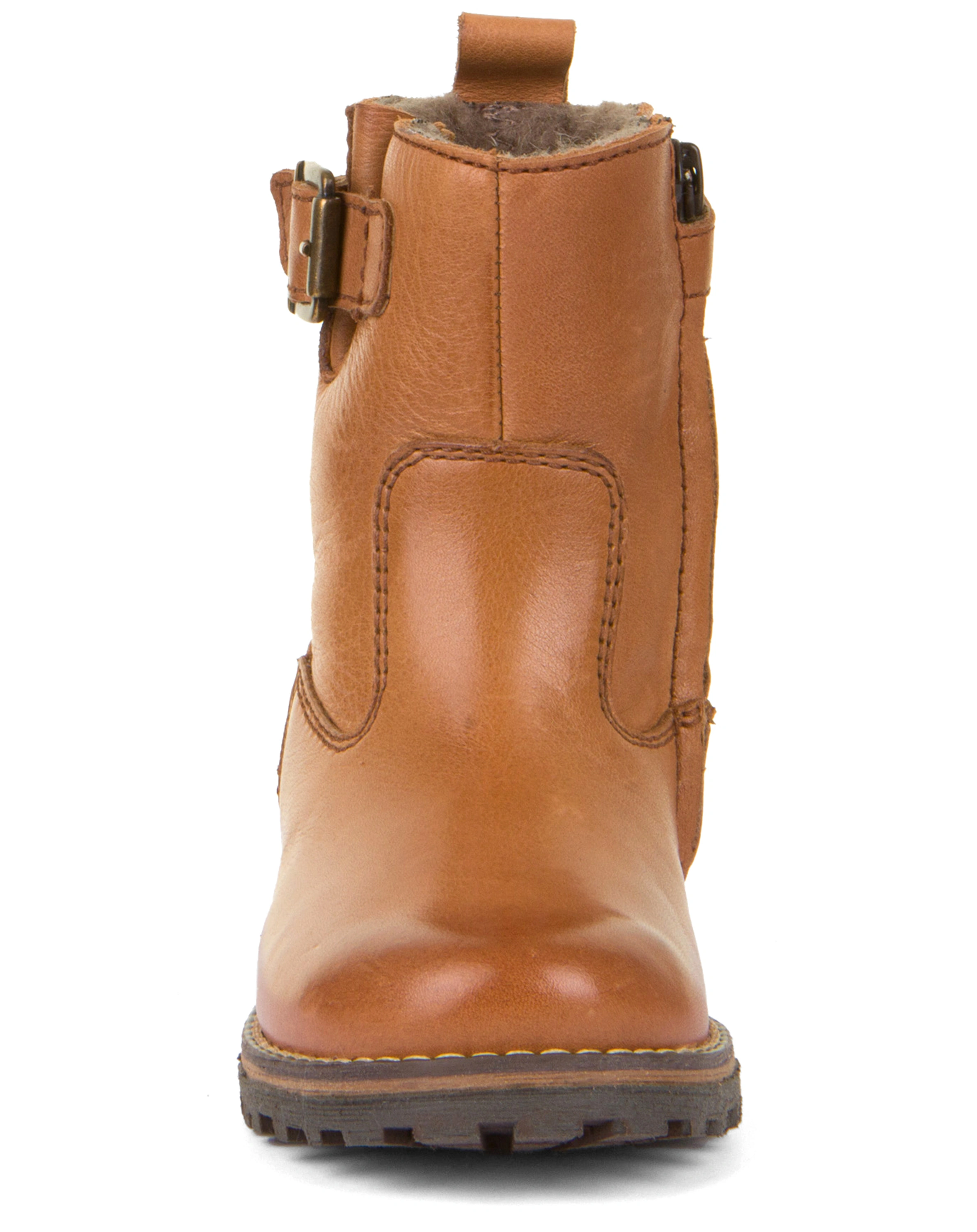Stiefel MAXINE BUCKLE gefüttert in cognac