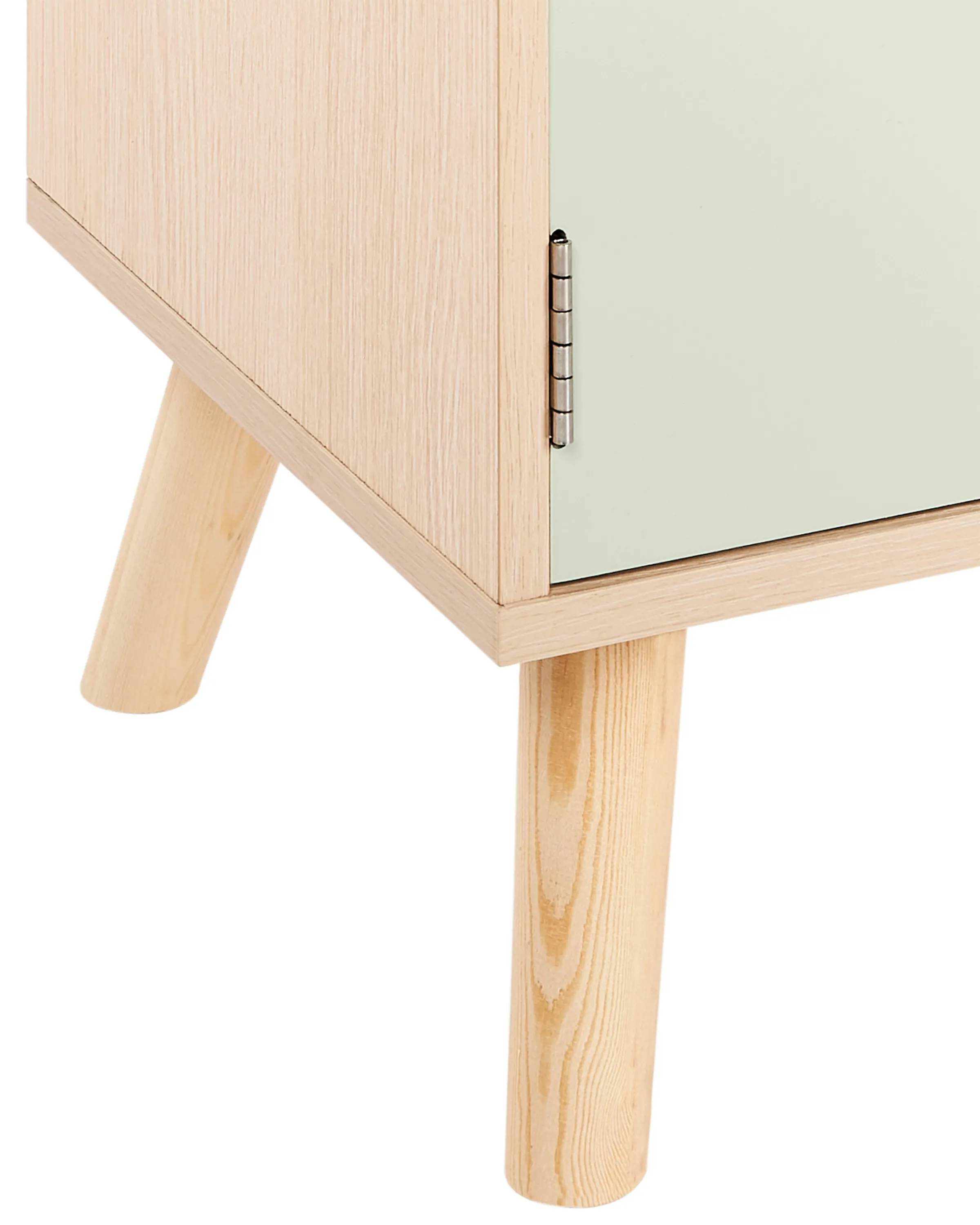 Opbergkast met 2 planken LACKEY 105 cm Lichtgroen