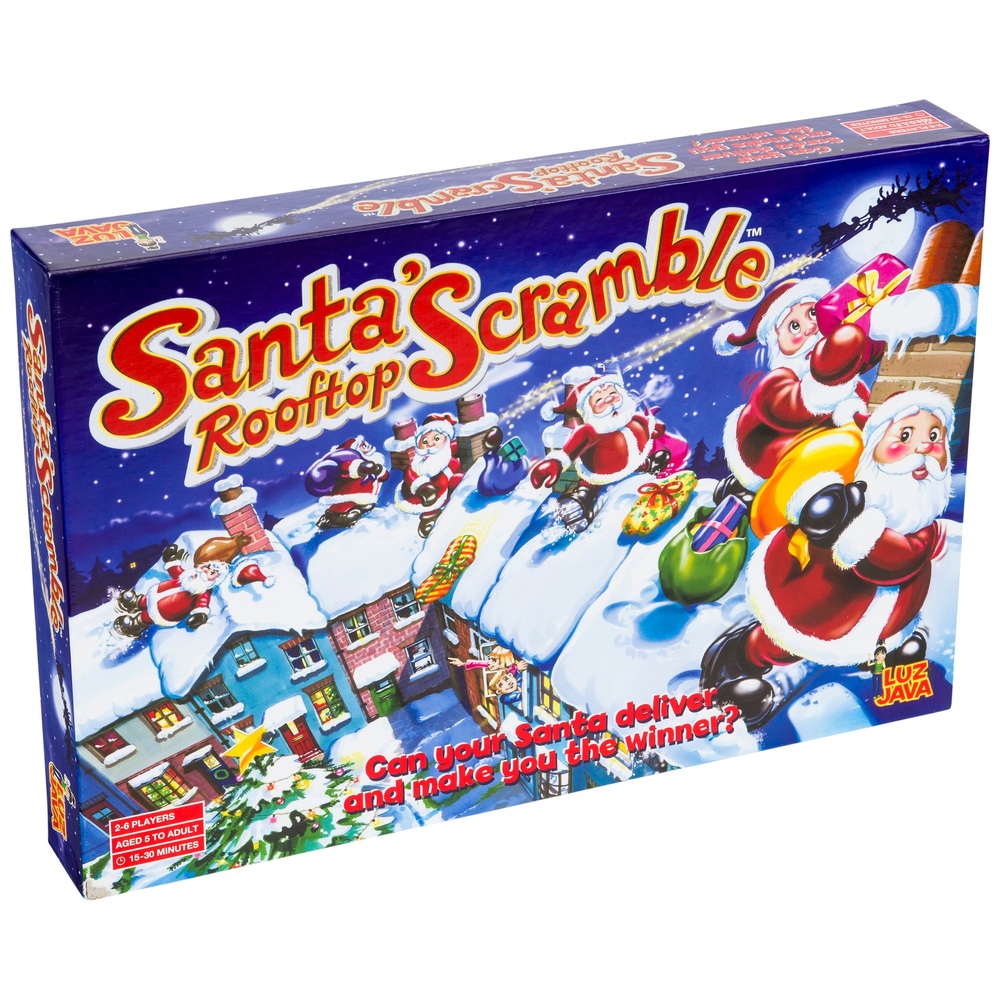 Santas Dachkletterei