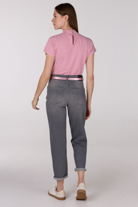 Juffrouw Jansen roze dames t-shirt