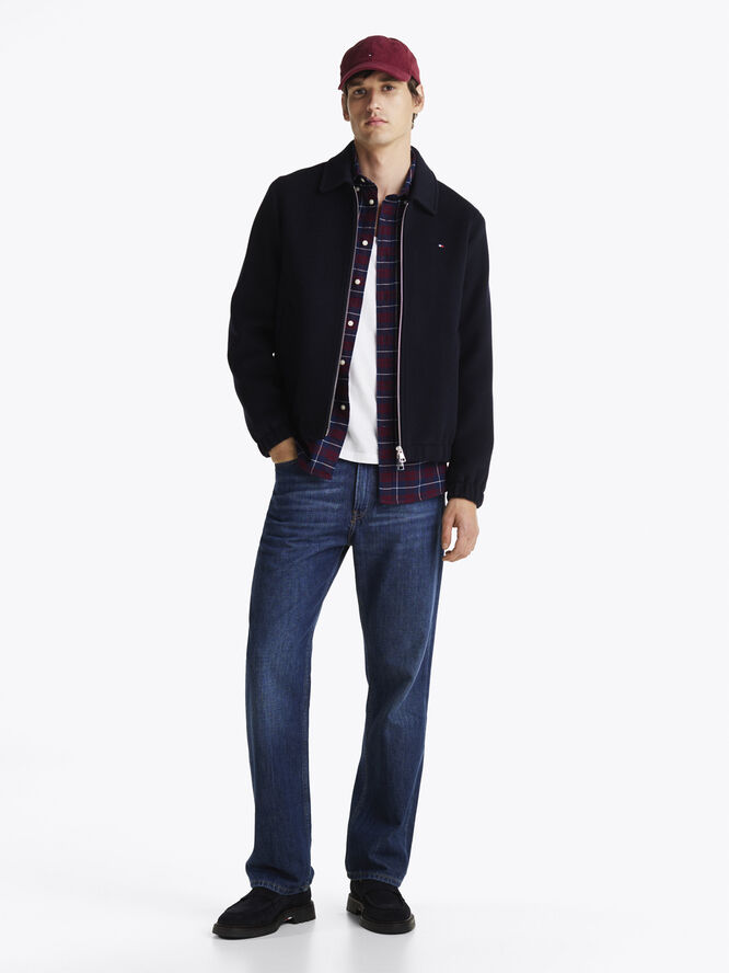 Tommy Hilfiger BRUSHED EASY CHECK RF SHIRT Deep rouge multi check