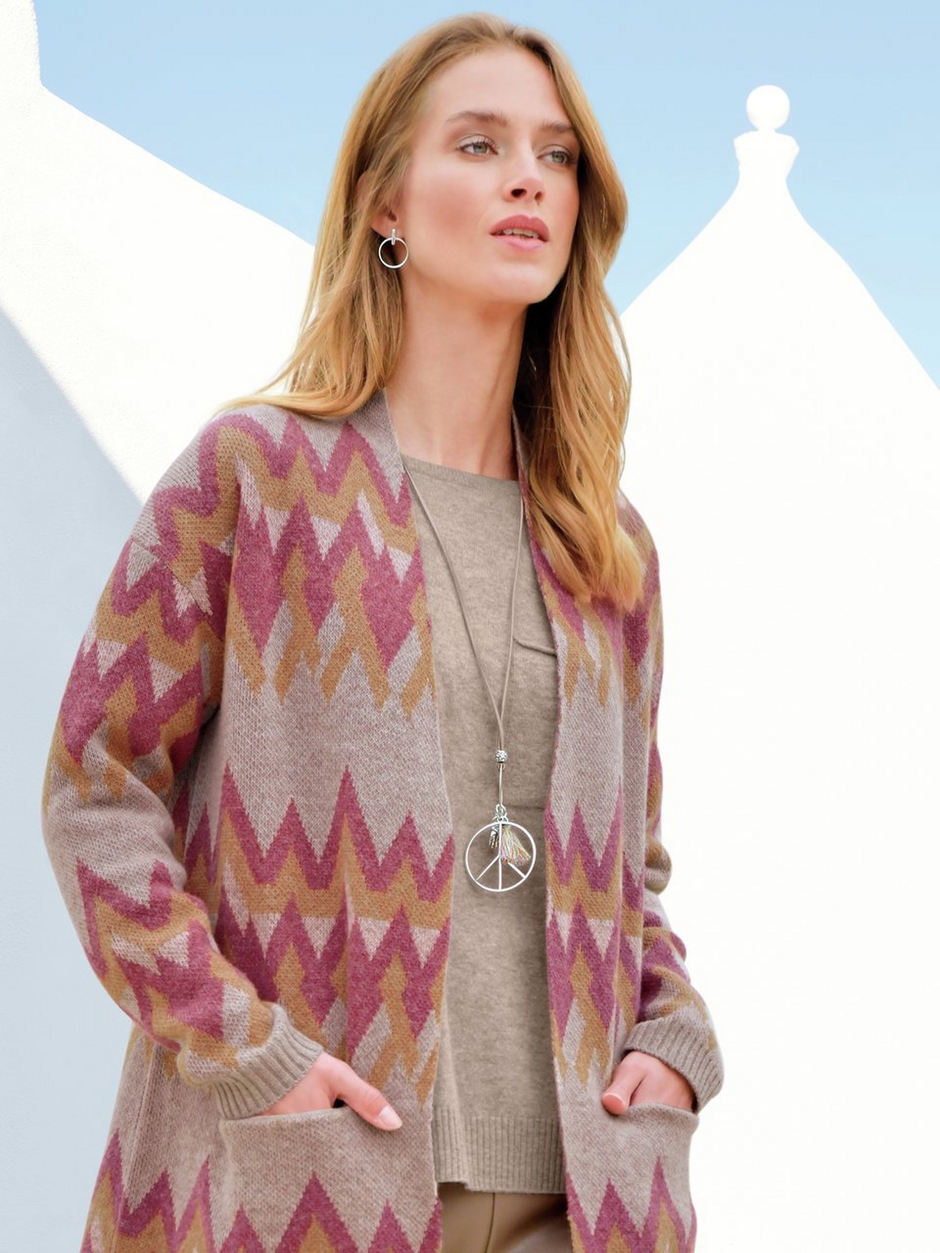 Pullover mit 3/4-Arm