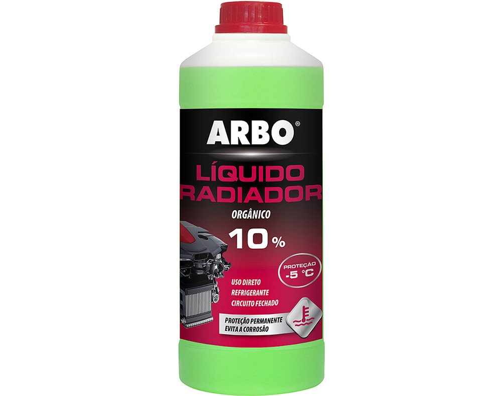 LÍQUIDO RADIADOR ARBO 10% 1L
