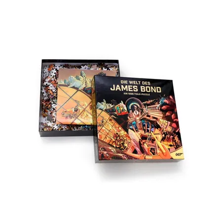 Laurence King Verlag Puzzle - Die Welt des James Bond, 1000 Teile