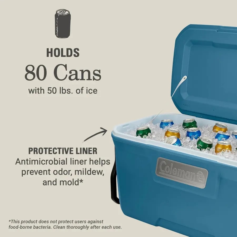 Atlas Series 100-Quart Cooler With Wheels